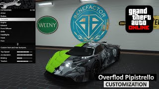 Overflod Pipistrello  Customization and Review  GTA Online Bottom Dollar Bounties  Review in 4K [upl. by Pietro]