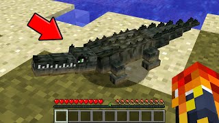 NEVER APPROACH a CROCODILE in MINECRAFT SCARY [upl. by Michey]