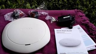 Zyxel NWA1123AC High Density WiFi Access Point  Inside the Box  GADGET EXPLAINED No Commentary [upl. by Elorak502]