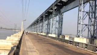 Koshi barrage Bridge Nepal [upl. by Bryan602]