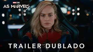 As Marvels  Trailer Oficial Dublado [upl. by Nnewg881]