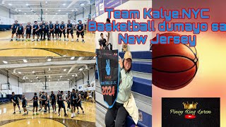 Team KalyeNYC Basketball dumayo sa New Jersey [upl. by Ronnoc]