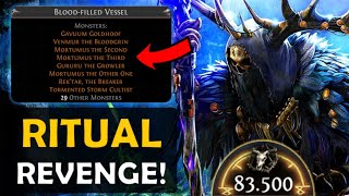 PoE 325 Ritual Ultimate Guide  BEST Farming Strategy for the juiciest Rituals  10 divhour [upl. by Riem]