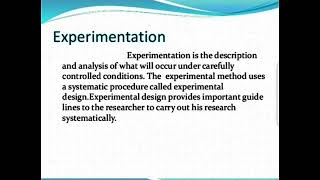 Methods of PsychologyObservationCase HistoryExperimentalSurveyInterview IntrospectionClinical [upl. by Fatsug222]