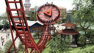 Liseberg 2016 amusement park Sweden Gothenburg [upl. by Llertnor]