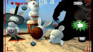 Rayman Raving Rabbids PS2 Gameplay Day 13 Bunnies have no memory part 2 [upl. by Turrell]