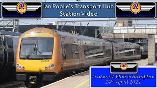 Trains at Wolverhampton railway station 24042021 [upl. by Han260]