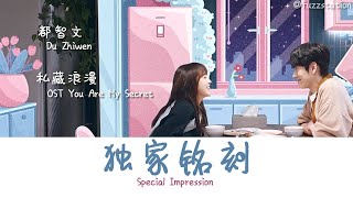 Engsub 都智文  独家铭刻 Special Impression  OST 私藏浪漫 You Are My Secret [upl. by Starbuck]