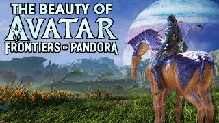 The Beauty of Avatar Frontiers of Pandora 4K Graphics Showcase [upl. by Rednasyl730]