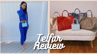 My Telfar Bag Collection amp Review [upl. by Srevart]