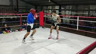 Angel Montiel vs Miguel Rodríguez Gym Nocaut sparring 4 [upl. by Willdon818]