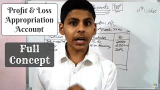 4  Concept of Profit and loss Appropriation Account  Accounting for partnershipAccounts class 12 [upl. by Florie264]