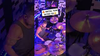 METAL TOM INTRO 05✊ Name this song guessthesong numetal heavymetal drumcover metaldrummer [upl. by Prouty]