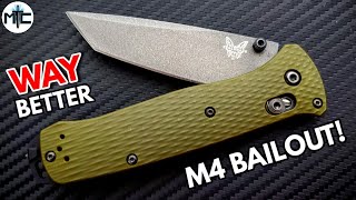 Unboxing the Benchmade M4 Bailout  First Impressions [upl. by Ydnil]