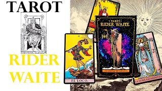 Cartas Tarot Rider Waite 78 cartas en español  tarotriderwaite [upl. by Tirma31]