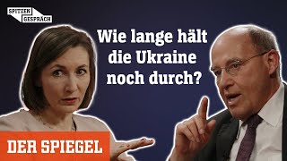 Gregor Gysi und Claudia Major im Spitzengespräch Wie lange hält die Ukraine durch  DER SPIEGEL [upl. by Geffner253]