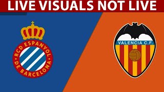 ⚪ RCD Espanyol de Barcelona vs Valencia CF LIVE  Spanish La Liga 2024 [upl. by Atsocal]