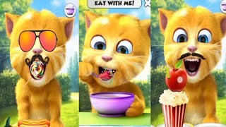 preview 2🥣🍉🍿 orange vocoder🐈🐒 effects cats shortvideo ginger2 effects viralvideo talking 🍉🐈🐒🐒 [upl. by Sherri]