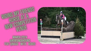 Riding my friends horse at a new competition venue [upl. by Bronnie]