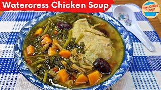 Chinesestyle Watercress Soup with Chicken [upl. by Assirat780]