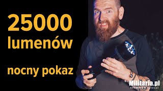 Latarka LED dużej mocy czyli Olight X9R Marauder 25000 lumenów [upl. by Conny]