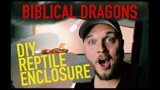 Custom Melamine Bearded Dragon Enclosure In Depth Instructions [upl. by Accissej]