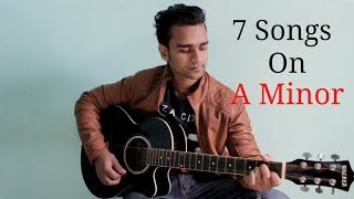 Tutorial 1  Hindi Songs Mashup  7 Songs On A Minor  Cover  Shariq Khan [upl. by Jaal]