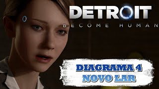 GAMEPLAY  DETROIT BECOME HUMAN  DIAGRAMA 4 NOVO LAR [upl. by Nivloc]