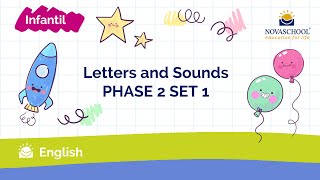 Letters and Sounds PHASE 2 SET 1 [upl. by Yearwood]