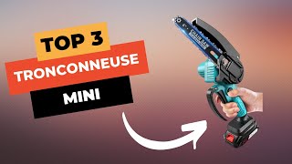 TOP 3  Meilleure Mini Tronçonneuse 2024 🔥 [upl. by Lynad198]