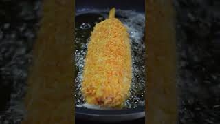 CHEESY CORN DOGS shorts asmr [upl. by Ainek]