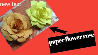 colour paper flower [upl. by Llenwahs562]