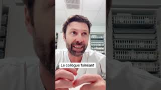 Le Collègue fainéant humoursoignant infirmiere aidesoignante soignants [upl. by Aggappe]