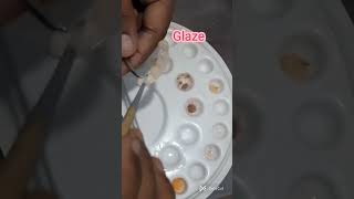 Zirconia bridge six unit Glaze viralvideo wold [upl. by Anifad]