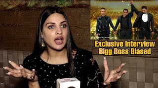 Himanshi Khurrana EXPLOSIVE Interview  Sidharth Shukla Biased Winner Shehnaz Gill Asim Riaz😍😘 [upl. by Akemed]