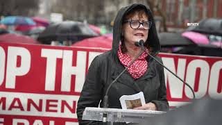 Susan Sarandon Speaks at Palestine Millions March 240302 [upl. by Lauritz]