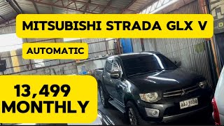 Murang Pick Up 13500 Monthly  Mitsubishi Strada GLX V Automatic [upl. by Fishbein]