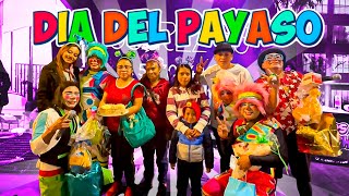 LA MEJOR CELEBRACIÓN‼️ DIA DEL PAYASO🤡🎉LOS PAYASOS MAS VIRALES KIWI Y STIFF EN LA ALAMEDA [upl. by Tada846]