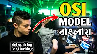 OSI Model Bangla Tutorial  Networking For Hacking [upl. by Nayra]