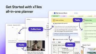 Get Started with xTiles AllInOne Planner [upl. by Nohsyar]