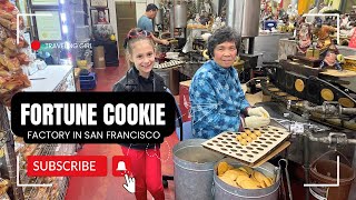 Golden Gate Fortune Cookie Factory Chinatown San Francisco [upl. by Fransisco]