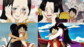 Luffy X Hancock Sweet Moments   Amv   One Piece [upl. by Neirb]