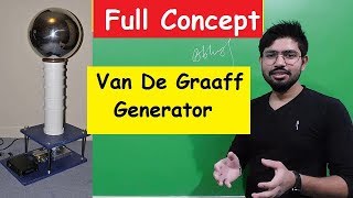 Van de graaff generator in hindi  Class 12th physics  Abhishek sahu [upl. by Swords]