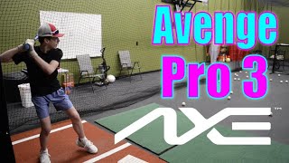 AxeBat Avenge Pro 3 USSSA Review [upl. by Sukramaj]