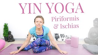 Yin Yoga für Piriformis und IschiasSyndrom 50 Min [upl. by Legyn662]