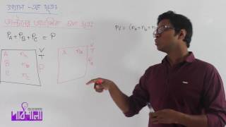 07 Daltons Law Partial Pressure  ডাল্টনের আংশিক চাপ সূত্র  OnnoRokom Pathshala [upl. by Ayrb]