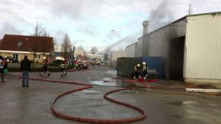 Brand in Nieuwerkerk [upl. by Oirram]