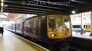 Thameslink Class 319 451 departs London Victoria [upl. by Ityak]