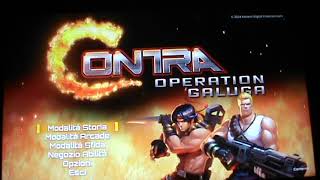 Contra Operation Galuga  Menu principale [upl. by Coltson]