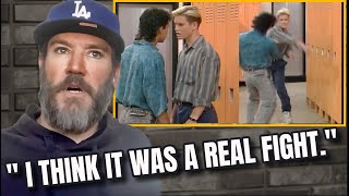 MarkPaul Gosselaar says things got real in THAT Saved By The Bell fight with Mario Lopez [upl. by Ennaira]